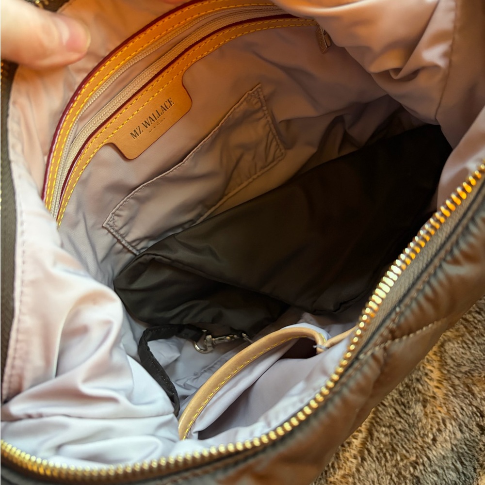 MZ Wallace Walnut Madison Shoulder Bag - Picture 4 of 10